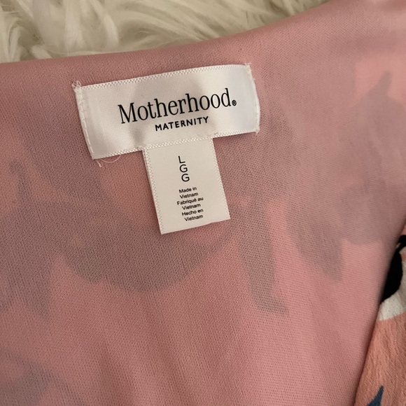 Motherhood Maternity floral maxi dress, size L. - Picture 3 of 5